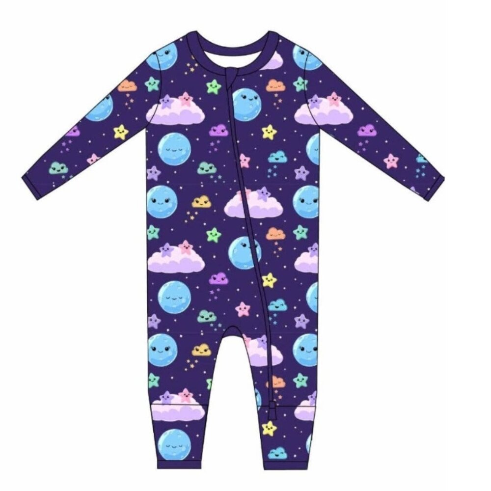 Mindful Moon Bamboo Romper